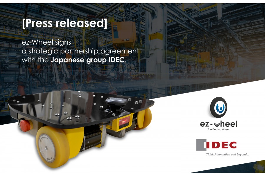 Actu ez Wheel signs a strategic partnership agreement with the Japanese group IDEC