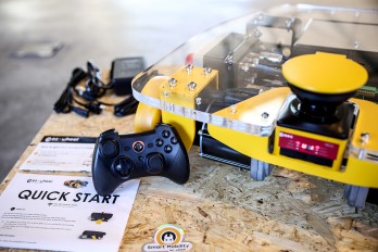 Die Plattform des Starter Kit ist einsatzbereit.Beginnen Sie sofort mit der Entwicklung Ihres mobilen Roboters! Starter kit SWD package DE
